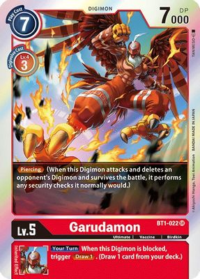 Garudamon card image