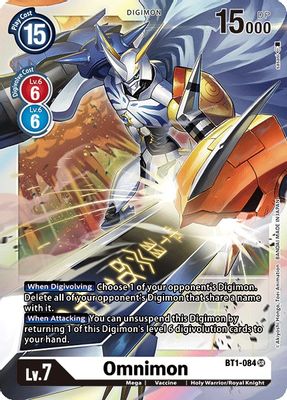 Omnimon card image