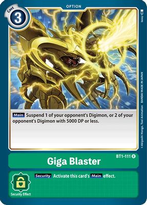 Giga Blaster card image