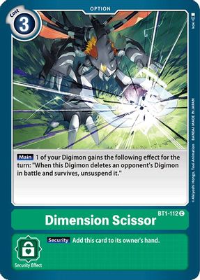 Dimension Scissor card image