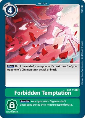 Forbidden Temptation card image