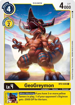 GeoGreymon card image