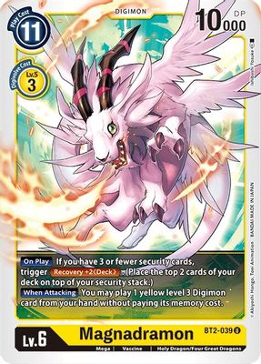 Magnadramon card image