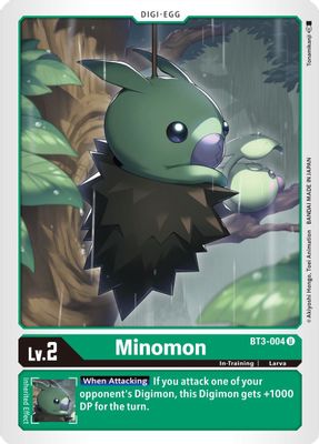 Minomon card image