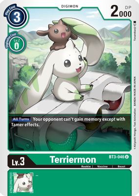 Terriermon card image
