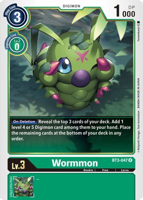 Wormmon card image