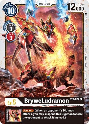BryweLudramon card image