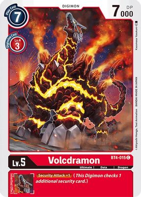 Volcdramon card image