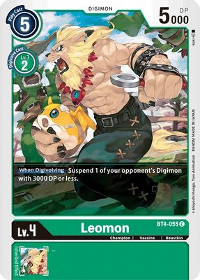 Leomon card image