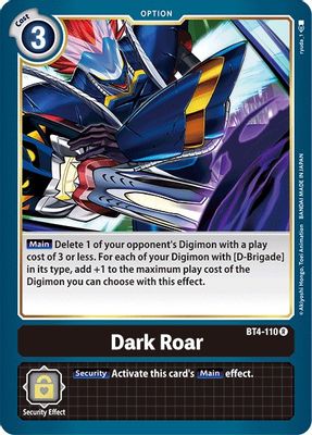 Dark Roar card image