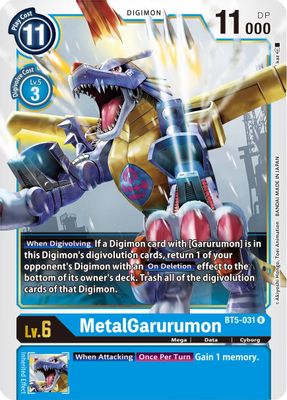 MetalGarurumon card image