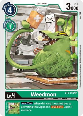 Weedmon card image