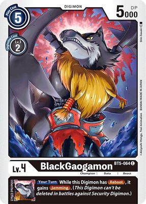 BlackGaogamon card image