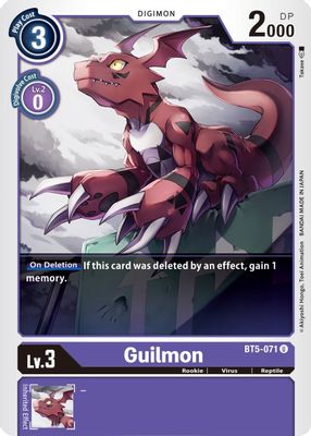 Guilmon card image