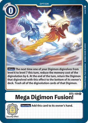 Mega Digimon Fusion! card image