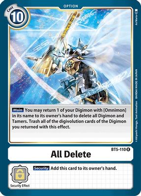 All Delete card image