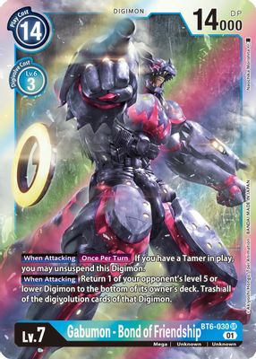Gabumon - Bond of Friendship card image