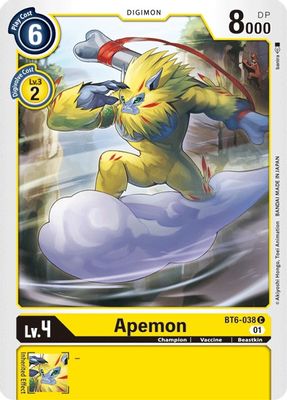 Apemon card image