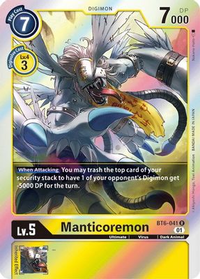 Manticoremon card image