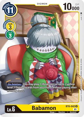 Babamon card image