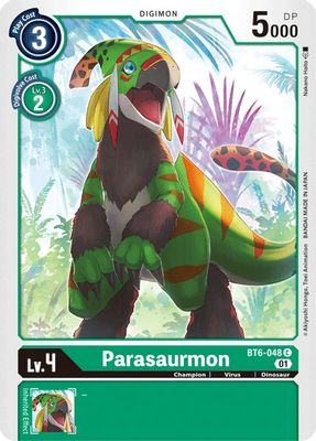 Parasaurmon card image