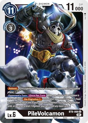 PileVolcamon card image