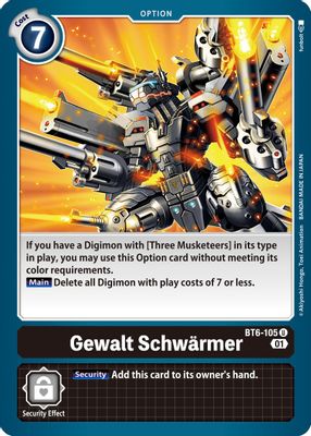 Gewalt Schwärmer card image