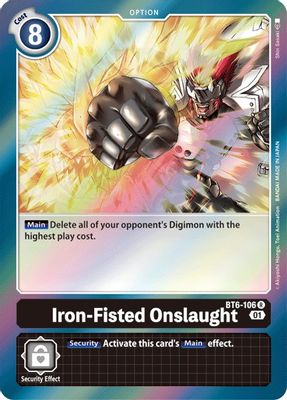 Iron-Fisted Onslaught card image