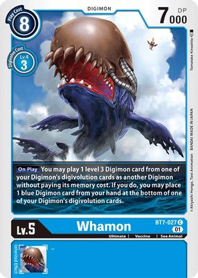 Whamon card image