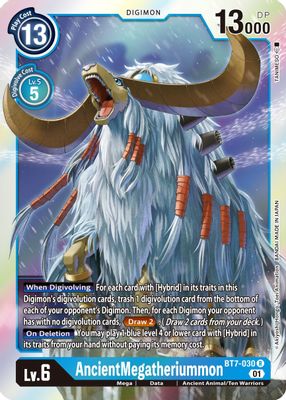 AncientMegatheriummon card image
