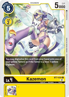 Kazemon card image