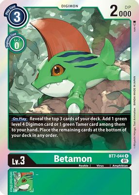 Betamon card image