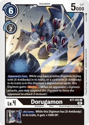 Dorugamon card image