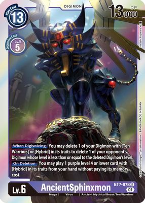 AncientSphinxmon card image