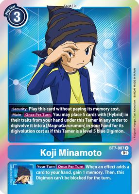 Koji Minamoto card image
