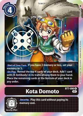 Kota Domoto card image