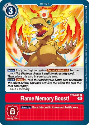 Flame Memory Boost! card image