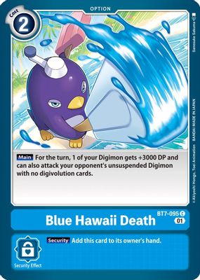 Blue Hawaii Death card image