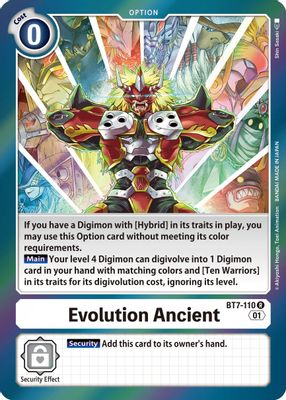 Evolution Ancient card image