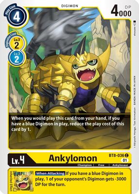 Ankylomon card image