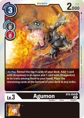 Agumon card image
