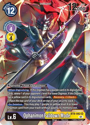 Ophanimon Falldown Mode card image