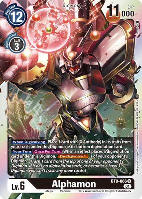 Alphamon card image