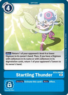 Startling Thunder card image