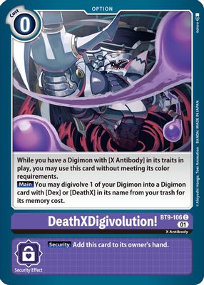 DeathXDigivolution! card image