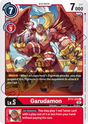 Garudamon card image