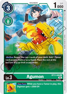Agumon card image