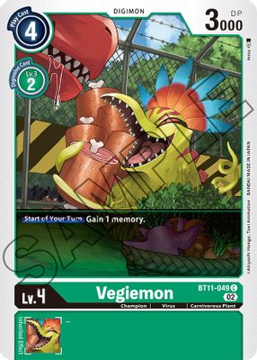 Vegiemon card image