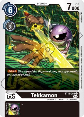 Tekkamon card image