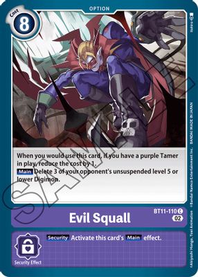 Evil Squall card image